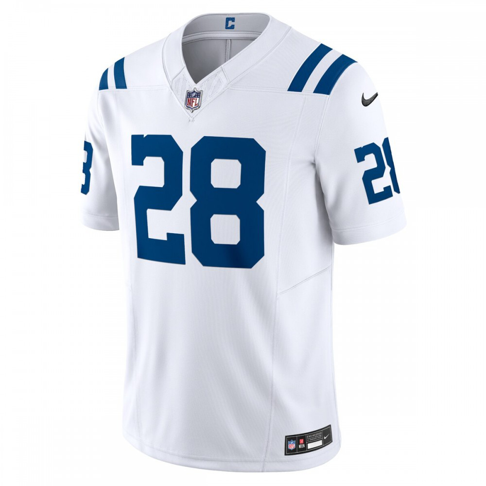 Jonathan Taylor Indianapolis Colts Nike Vapor F.U.S.E. Limited Jersey - White-Profan Arena